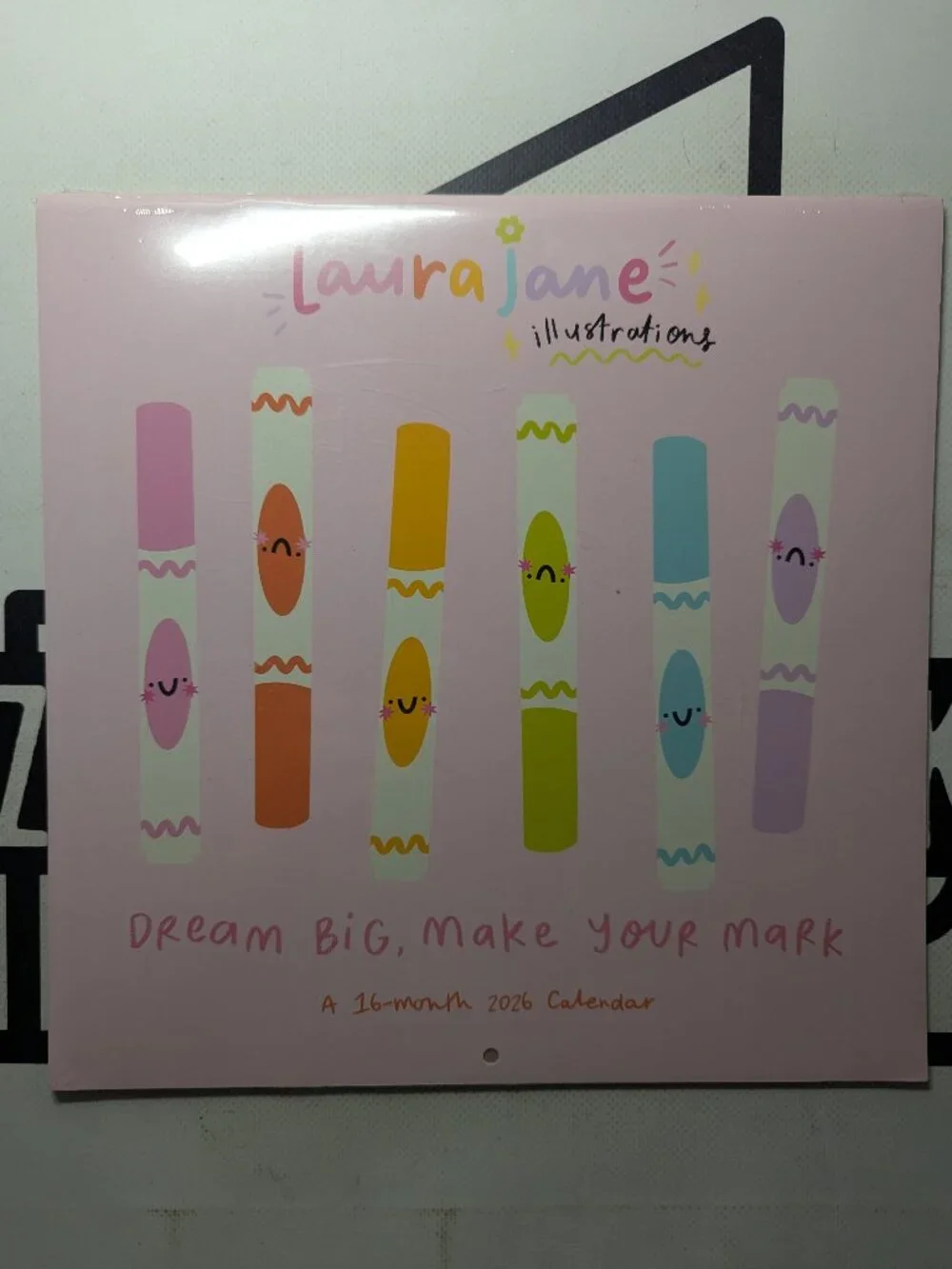 Laura Jane Illustrations 16-Month 2026 Calendar - New! Dream Big, Make Your Mark